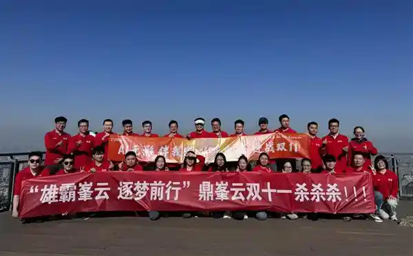 鼎峯云9年跨越巅峰，成功摘下双11首单