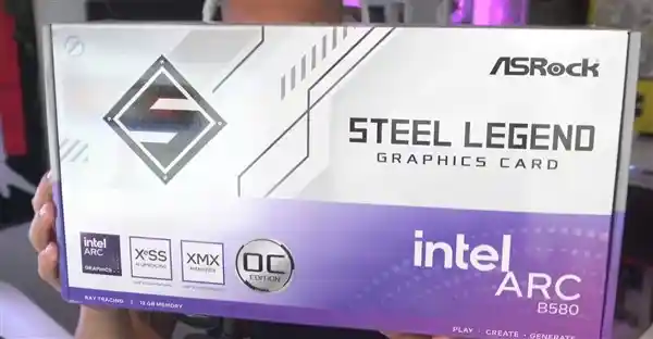 Intel锐炫B580全新发布！全球首款全白设计显卡震撼登场