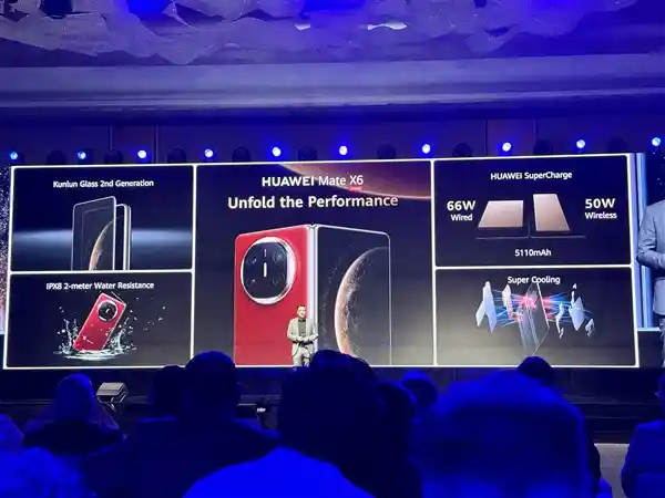 华为Mate X6全球首发：EMUI 15系统引领未来体验