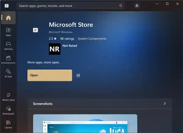 Win11应用商店UI遭遇疯狂吐槽！微软高管力挺：经过长达数月的测试，整体表现优秀