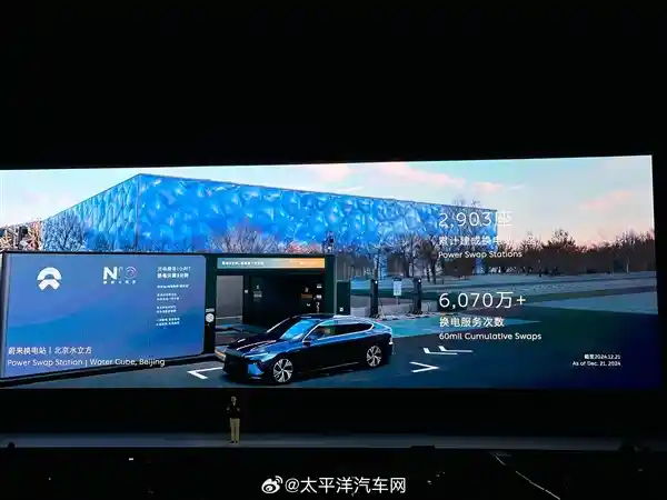 蔚来计划：2025年底前覆盖全国27省级行政区，打造全面换电县县通网络