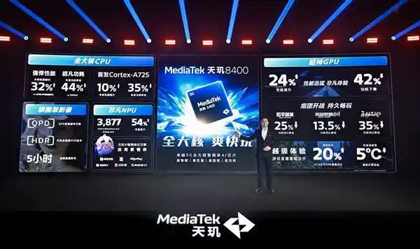 联发科天玑8400震撼登场！再续神U传奇，全面领跑新一代芯片！