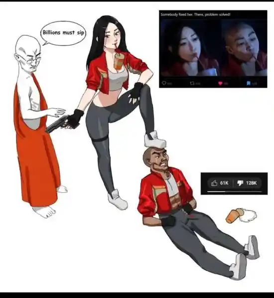 《星际：异端先知》中长发美女脚踩光头女主！玩家自制顽皮狗新作引爆网络热议