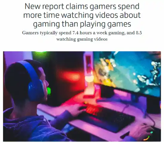 揭秘：这种玩家更热衷于看游戏而非实际游戏！