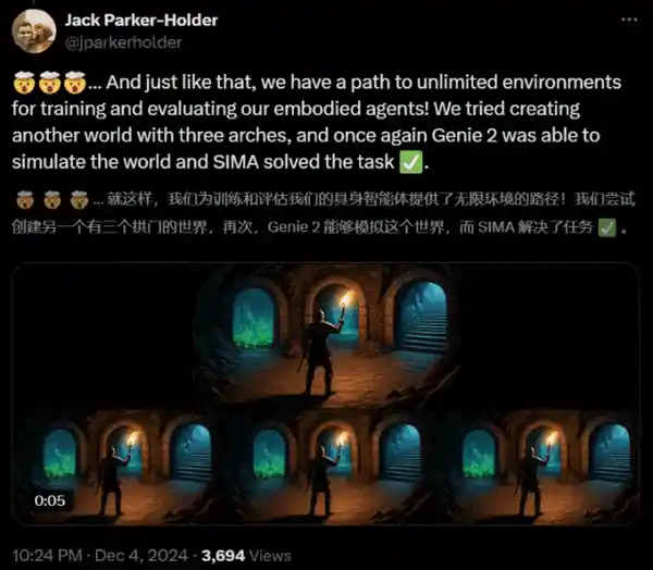 谷歌推出3D虚拟世界生成器，马斯克或将与其合作开发AI游戏！