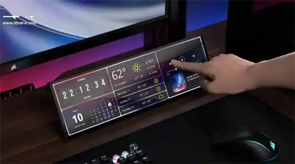 超酷海盗船登陆XENEON EDGE触摸屏：磁性吸附引领未来