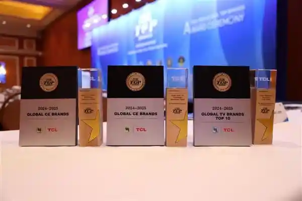 TCL实业再获多项CES 2025科技大奖，连续蝉联全球消费电子品牌TOP10！
