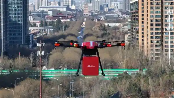 京东物流首飞JDX20京鹊物流无人机：创新速度达98km/h，最大载重10公斤