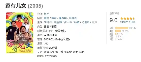 《家有儿女》第一季正式登陆B站，刷新观剧体验！让你重温童年记忆，久违的神剧重现荧屏！