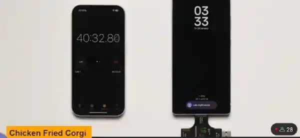 震撼！三星S25 Ultra 45W超级快充测试：34分钟疾风80%电量