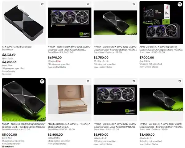 零售商员工变身黄牛！RTX 5090翻倍价格倒卖引关注