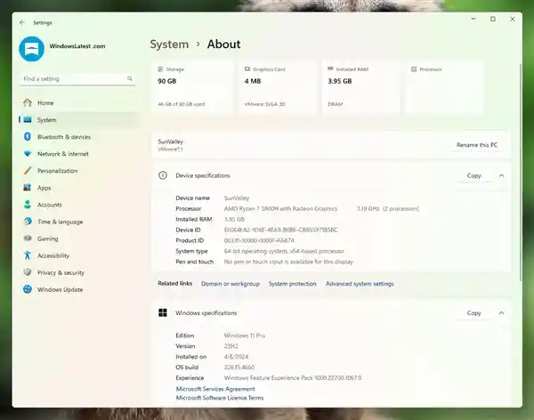 微软Win11发布全新设置界面：一目了然，让你轻松了解PC配置
