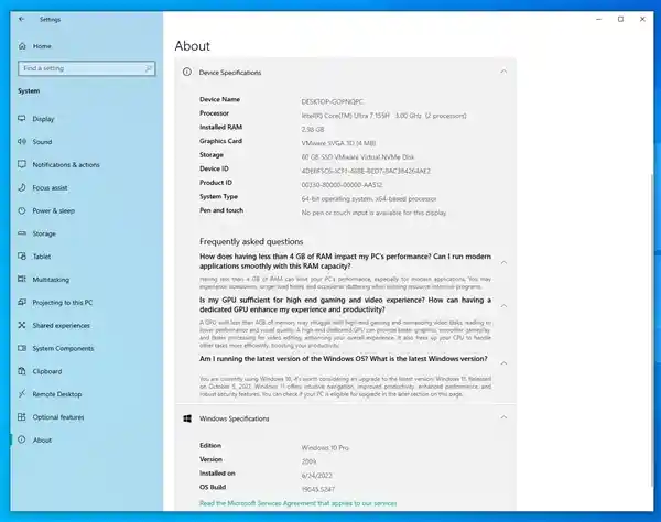 微软Win11发布全新设置界面：一目了然，让你轻松了解PC配置