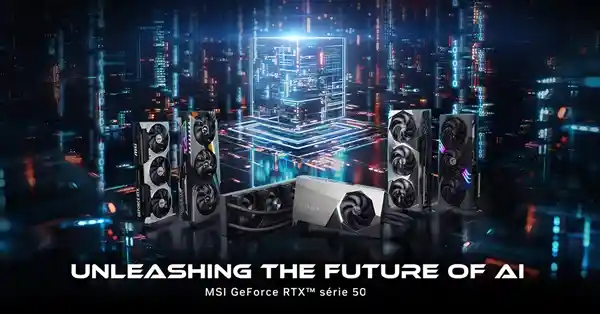 微星发布全新GeForce RTX 50系列显卡，引领AI技术革命