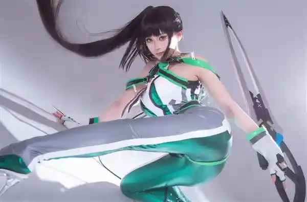 《星刃》女主伊芙 Cosplay 美若仙女，惊艳再现！
