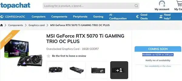 RTX 5070 Ti 即将发布，抢购难度再升级_NVIDIA RTX 5070 Ti 最新动态