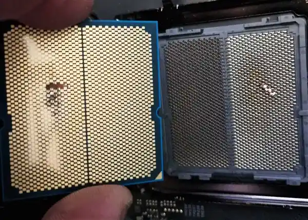 AMD锐龙7 9800X3D神秘烧毁事件：主板惨遭殃