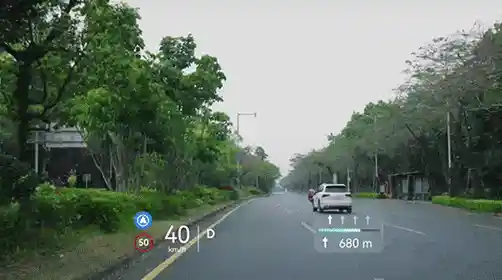 华为XHUD-AR构图引擎颠覆出行体验：让驾驶变得像飞行般刺激